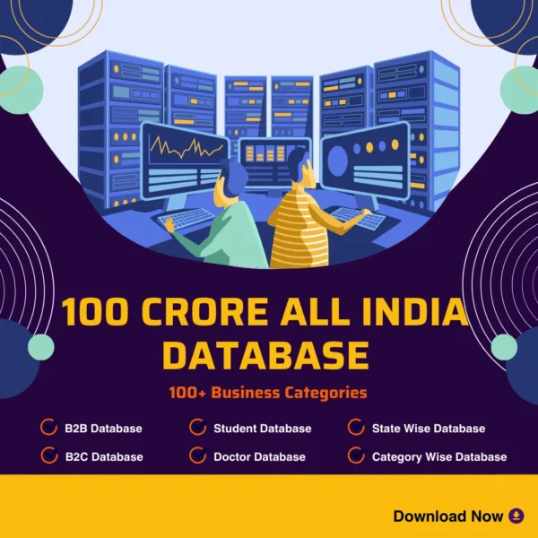 100 CRORE ALL INDIA DATABASE BUNDLE